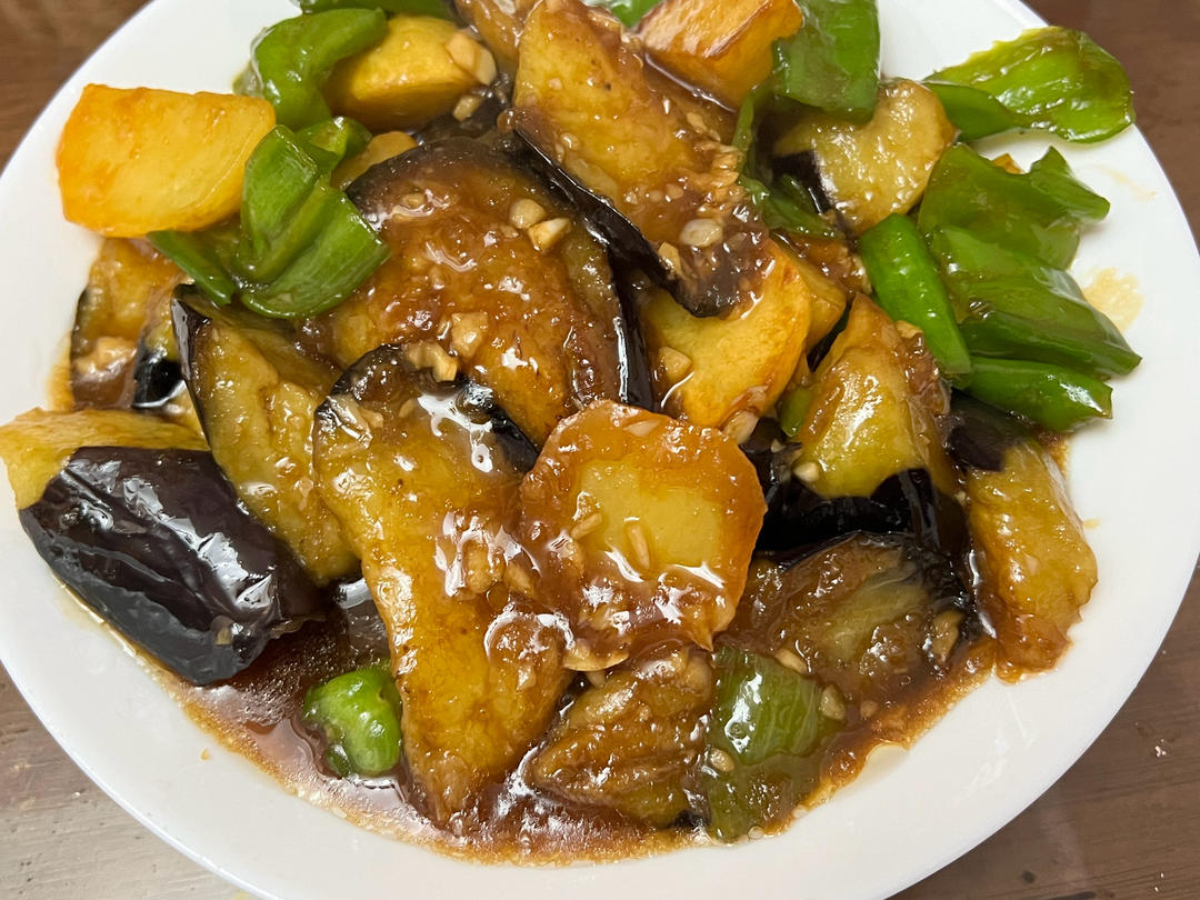 超级下饭的地三鲜