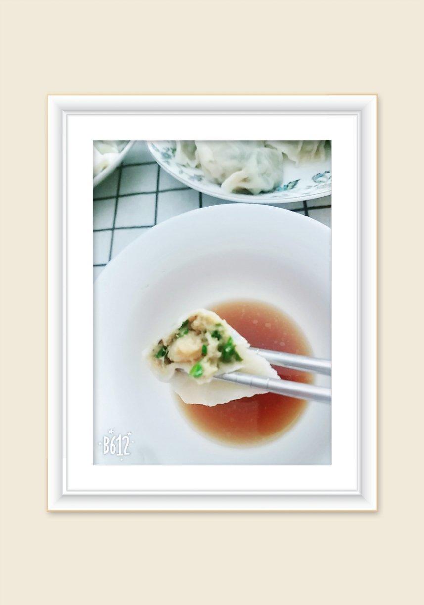 鱼肉韭菜水饺