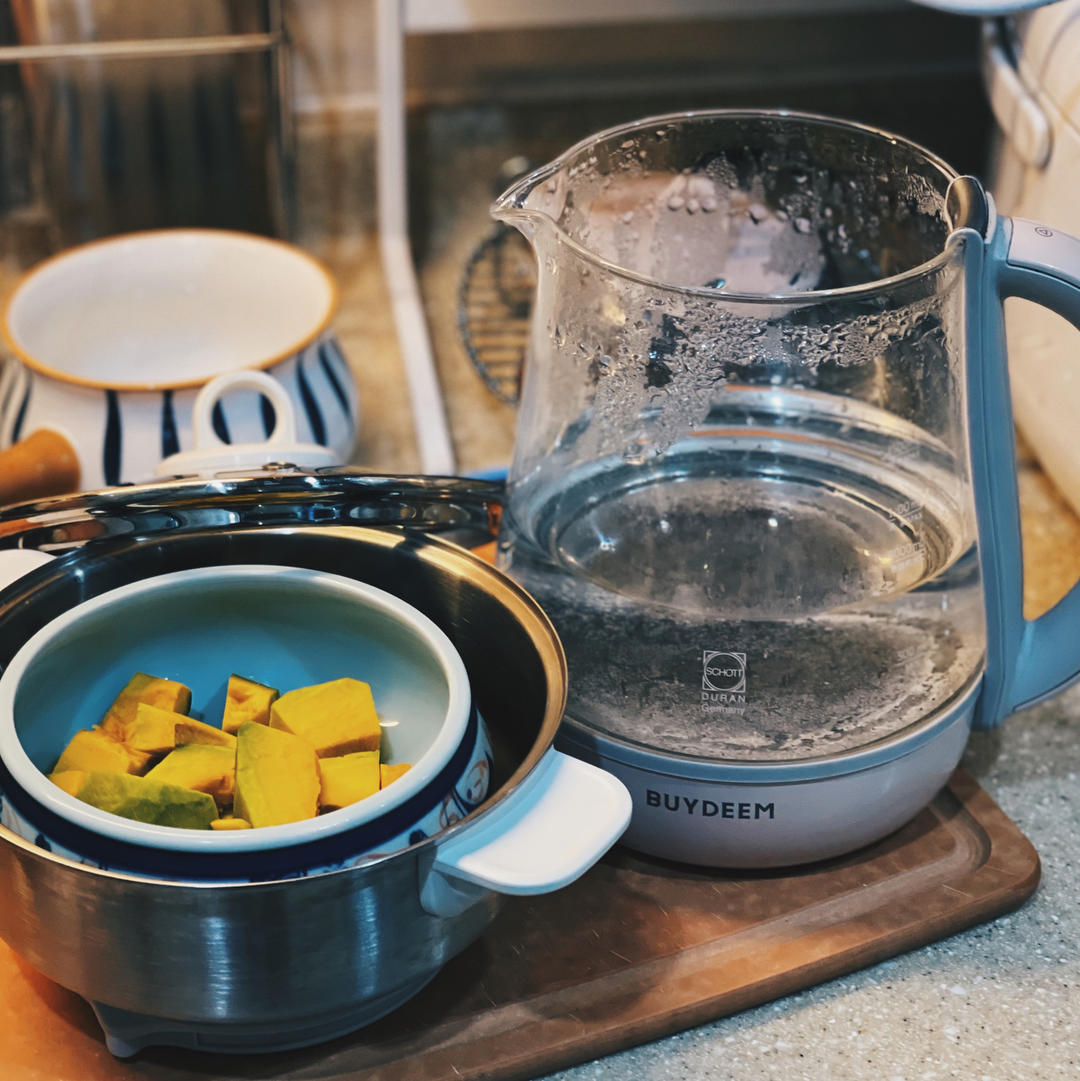 韩式南瓜粥【1月北鼎养生壶食谱】