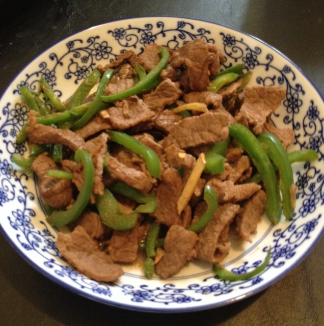 青椒牛肉