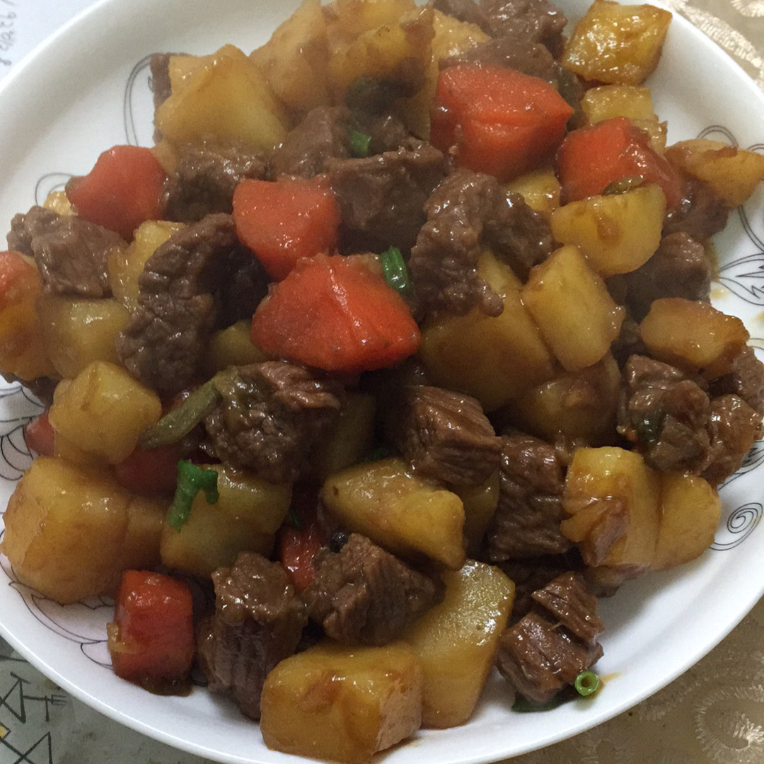 土豆烧牛肉