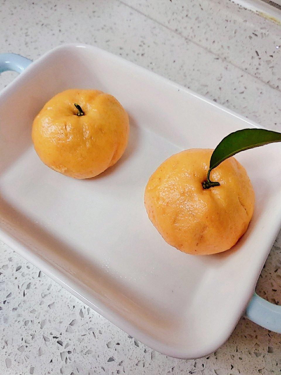 diy面食～橘子馒头