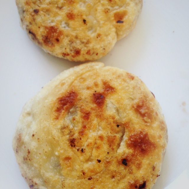 平底锅版红豆饼