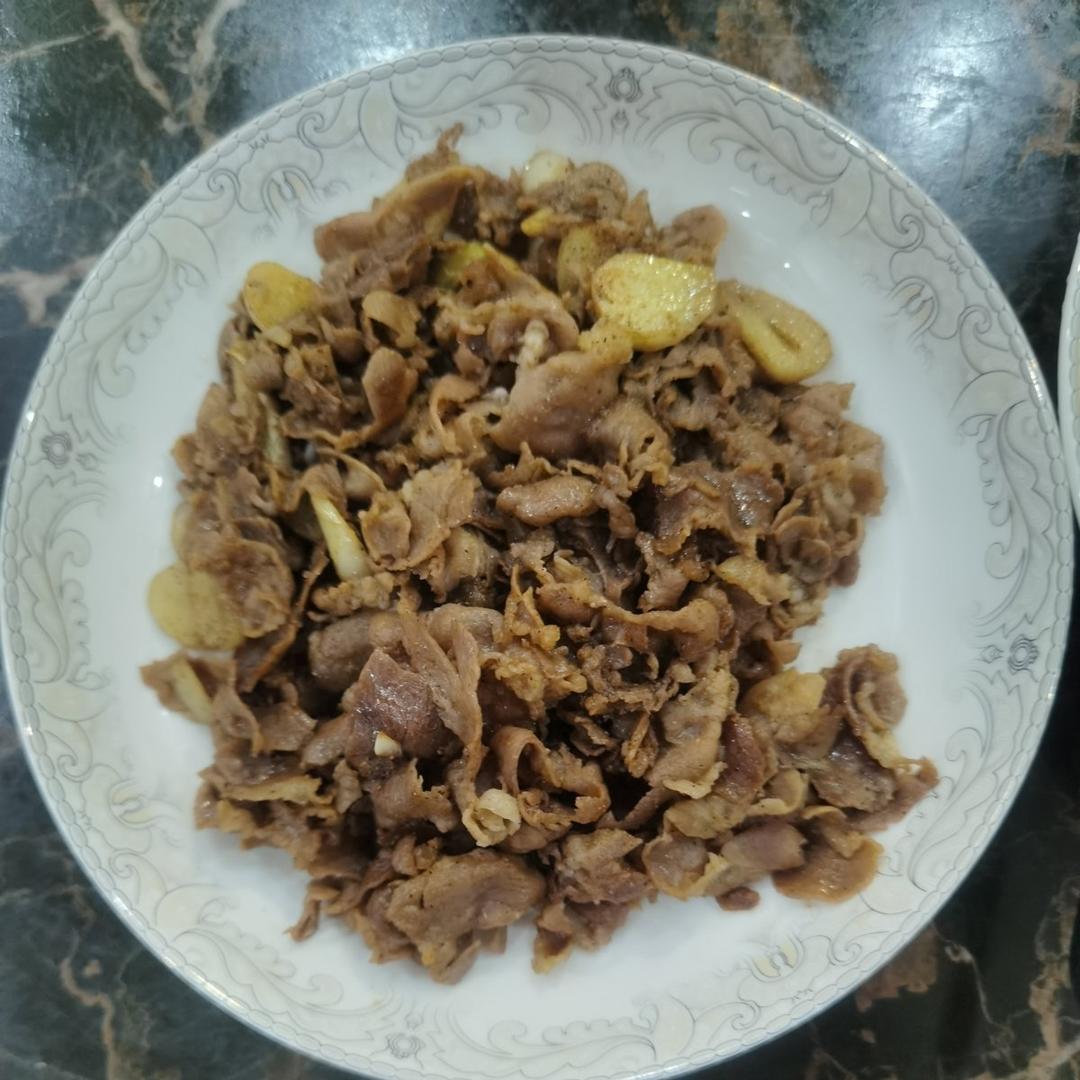 孜然羊肉片