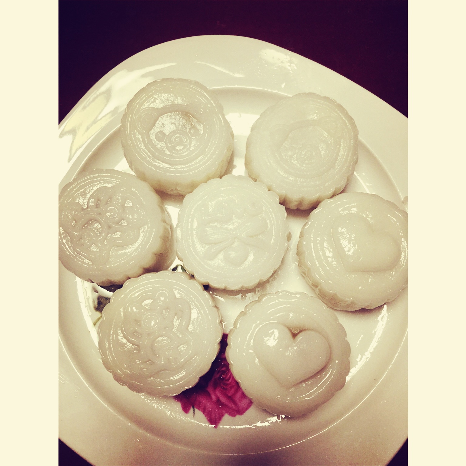 冰皮粉版冰皮月饼