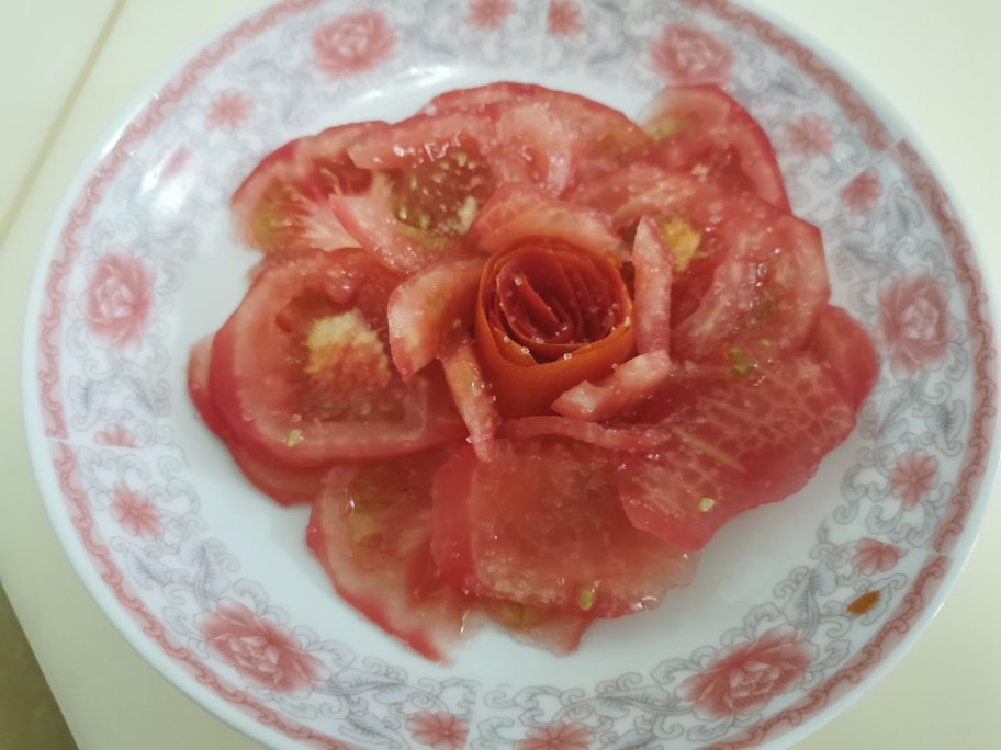 花开富贵-糖拌西红柿