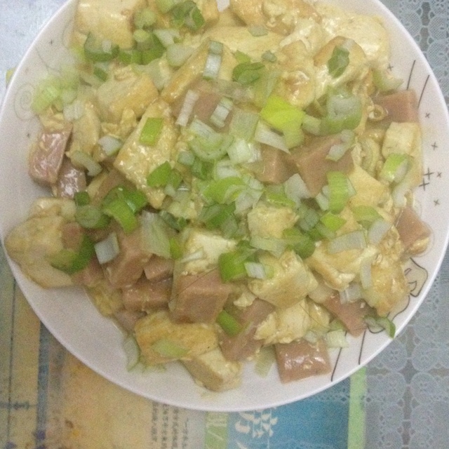 蛋包豆腐丁