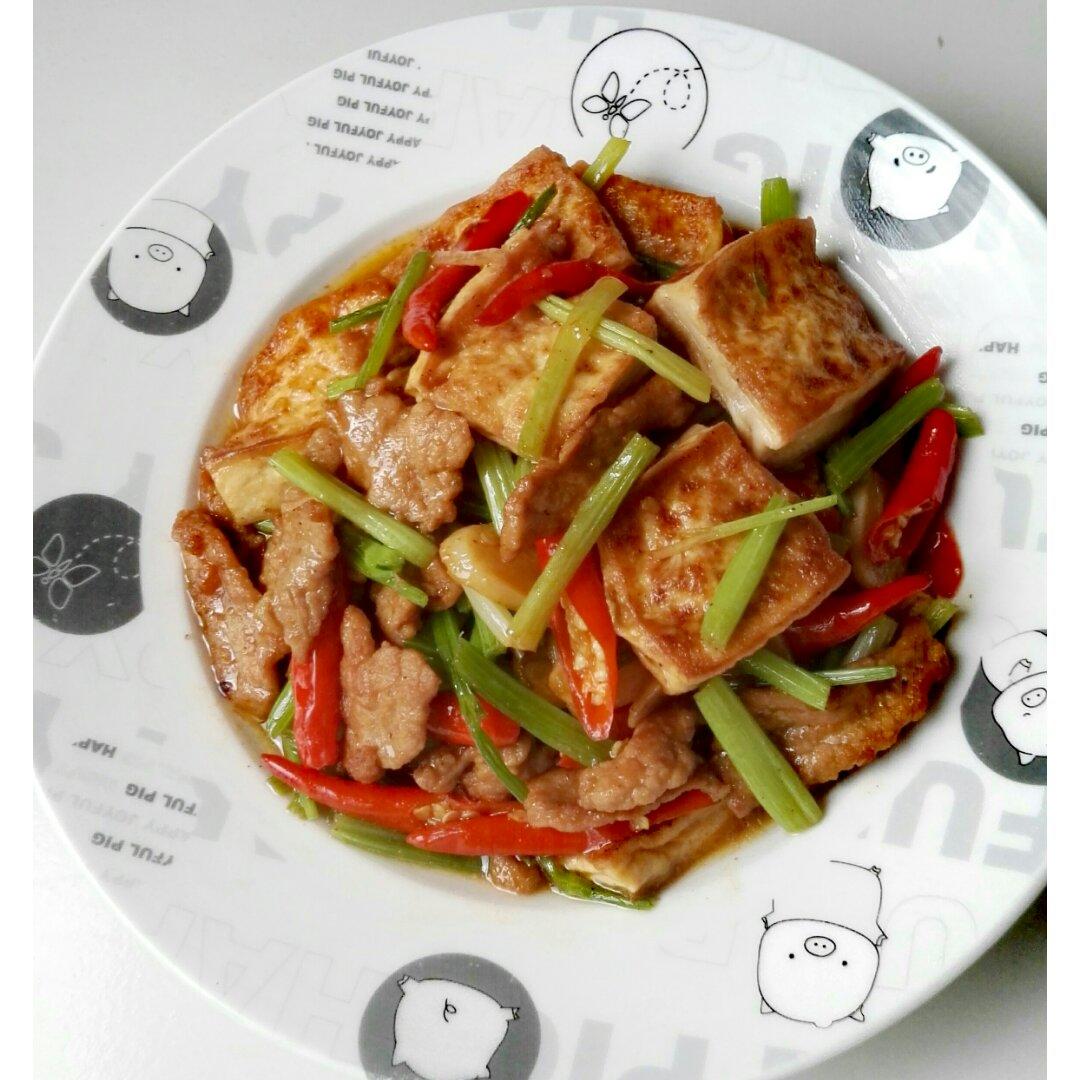 外酥里嫩的煎豆腐