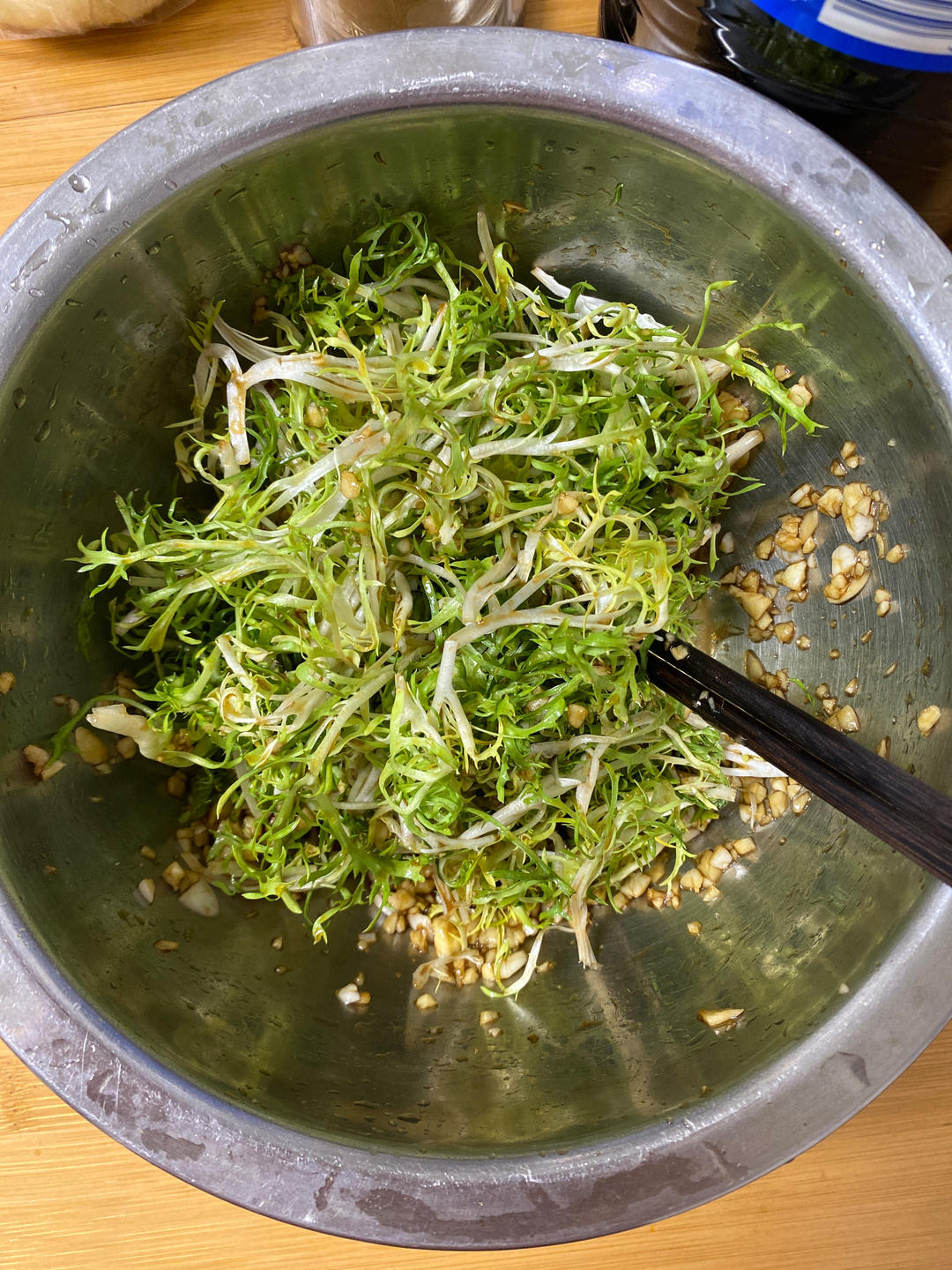 凉拌苦菊——简单爽口