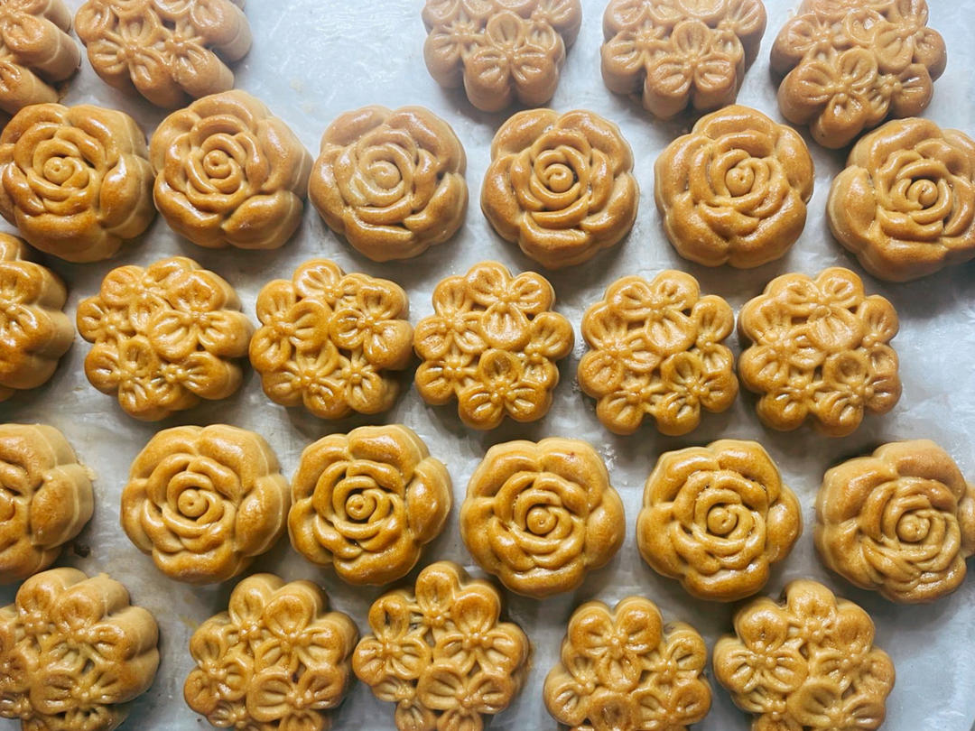 【终极版广式月饼配方】表皮油亮的秘诀！