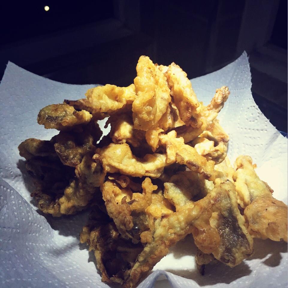 炸蘑菇