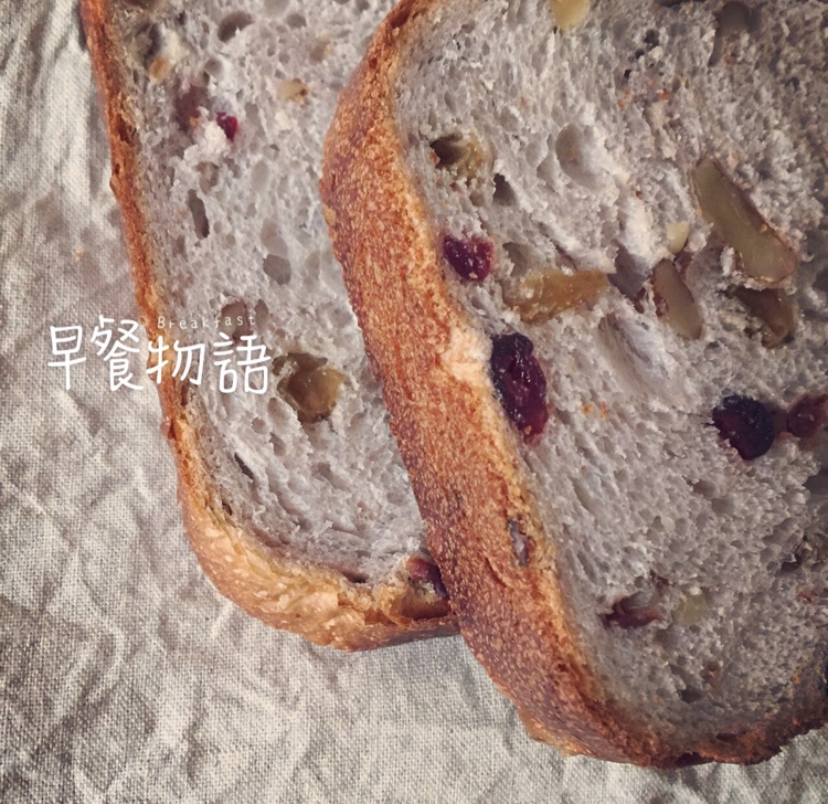 全麦核桃包～软欧包