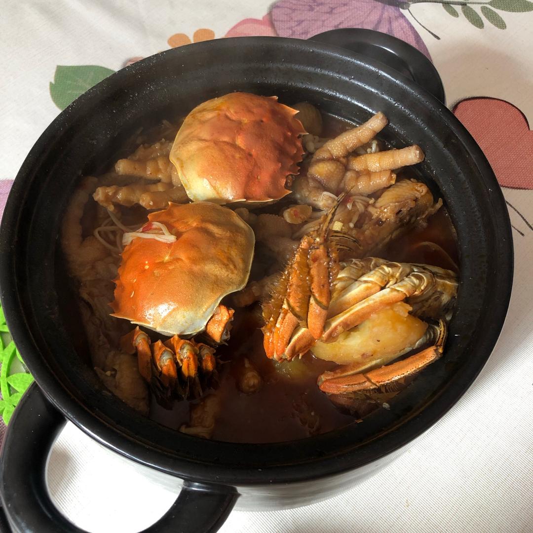 胖哥俩肉蟹煲