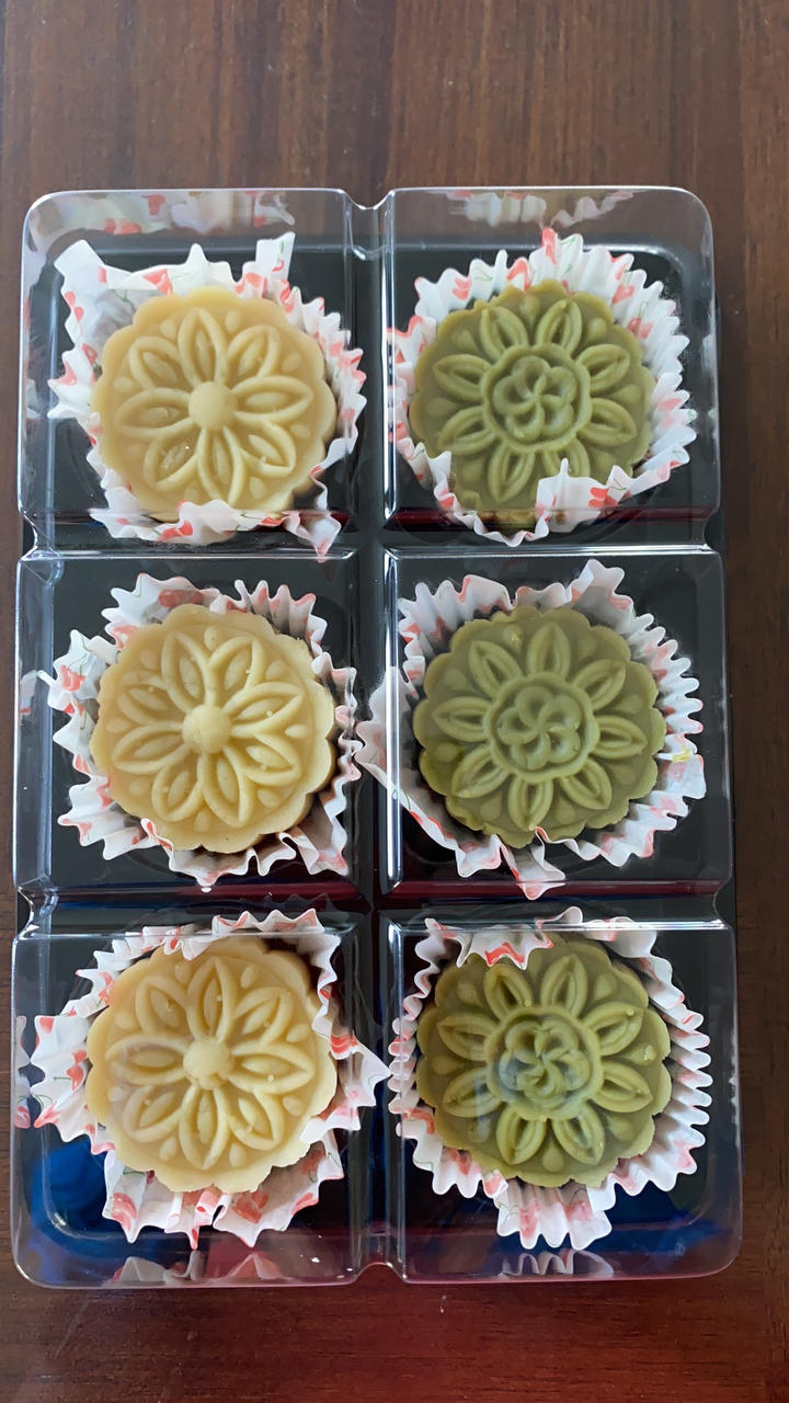 省时简易绿豆糕-免泡豆免过筛