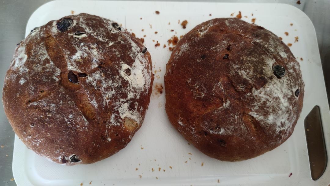 蔓越莓的夏天，不再担心吃面包没食欲-亚麻籽蔓越莓软欧