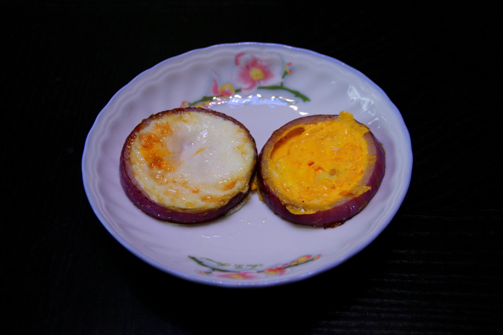 洋葱圈煎鸡蛋