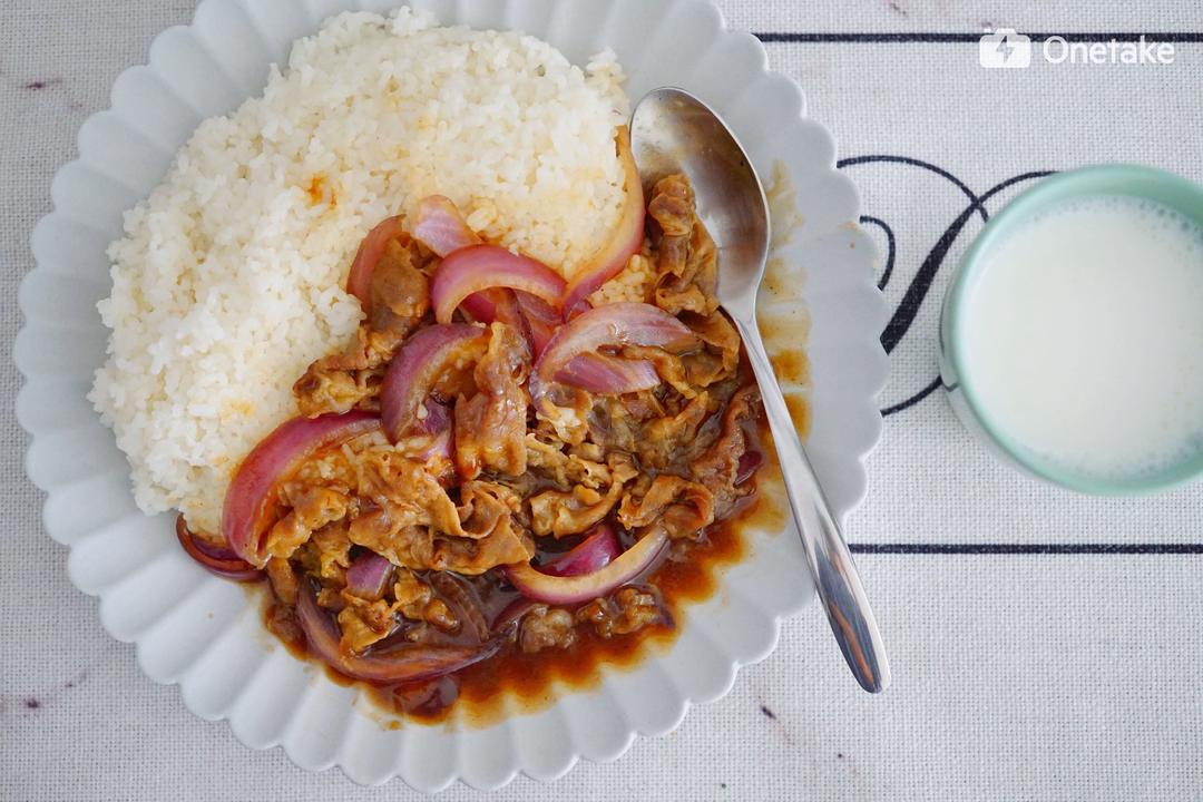 日式照烧肥牛饭🍱