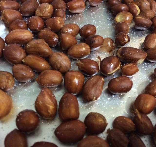 烤箱版油炸花生米