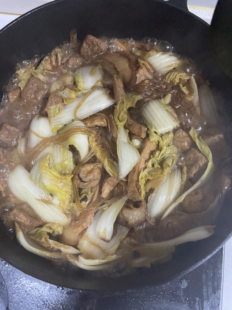 准备传给儿媳妇儿的河南大锅菜