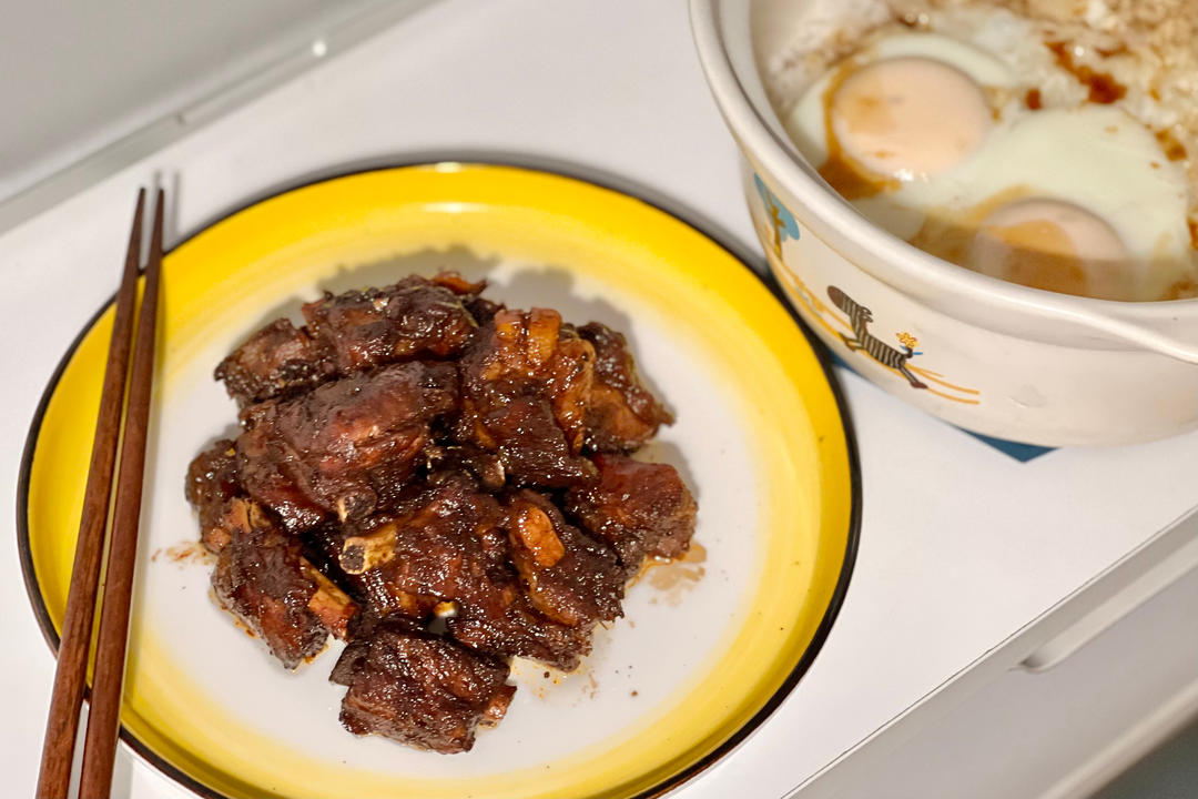糖醋排骨/糖醋小排（不放油）（12345口诀做出正宗上海本帮）