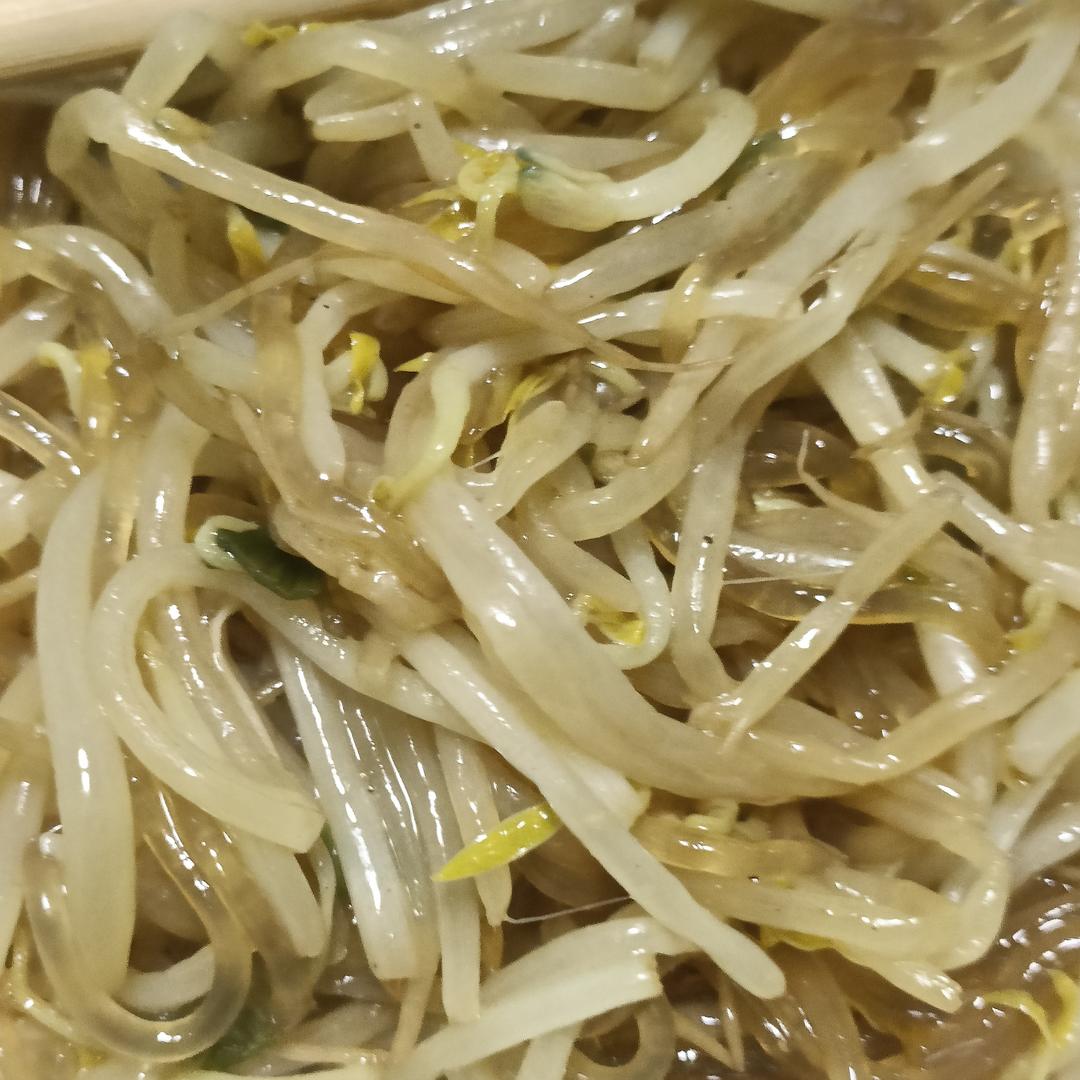 黄豆芽炒粉条
