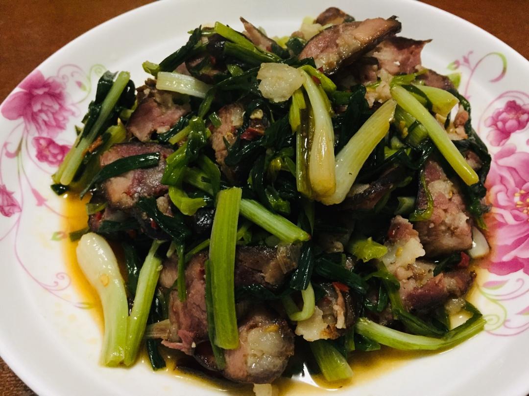 藠头炒腊肉