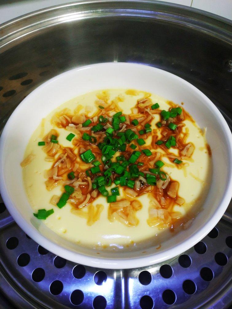 超级鲜美的瑶柱蒸蛋羹