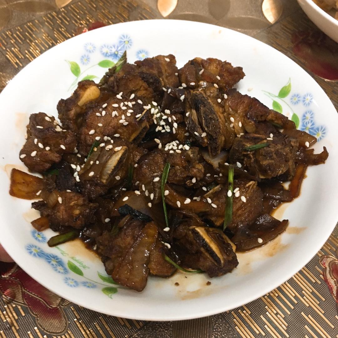梅汁酸甜排骨