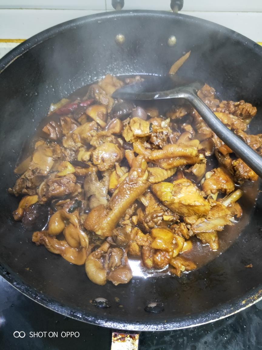 私房红烧香菇土鸡
