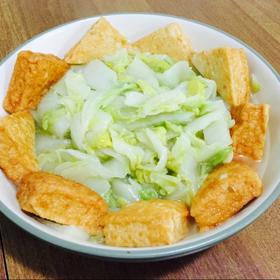 鱼豆腐炖白菜