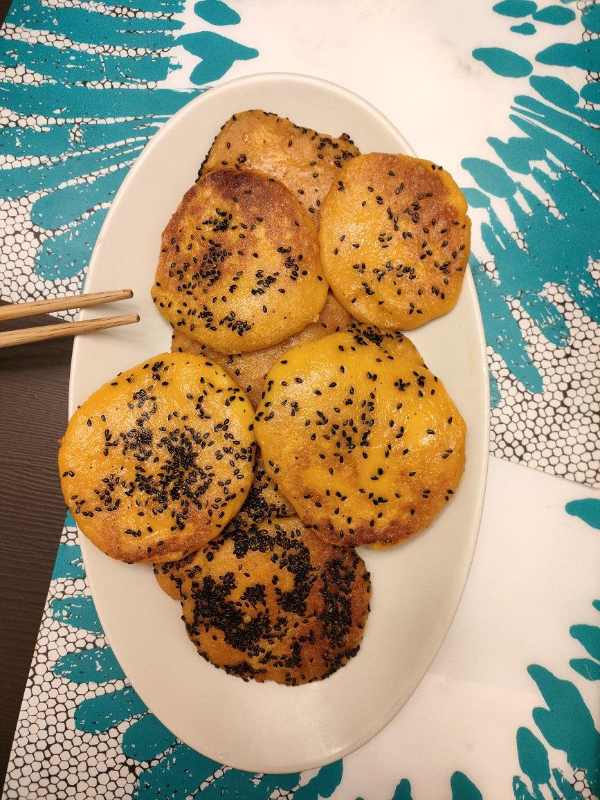 软软糯糯南瓜饼