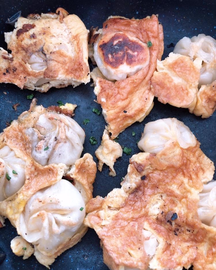 鸡蛋煎饺