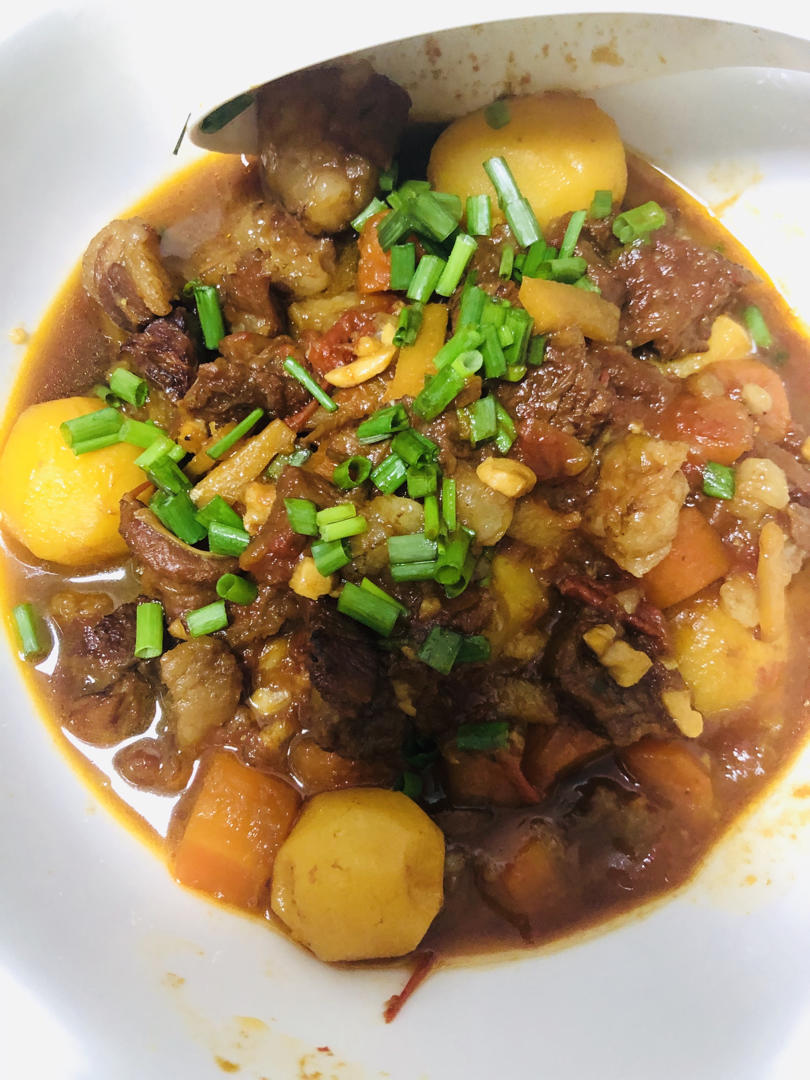 番茄土豆炖牛腩