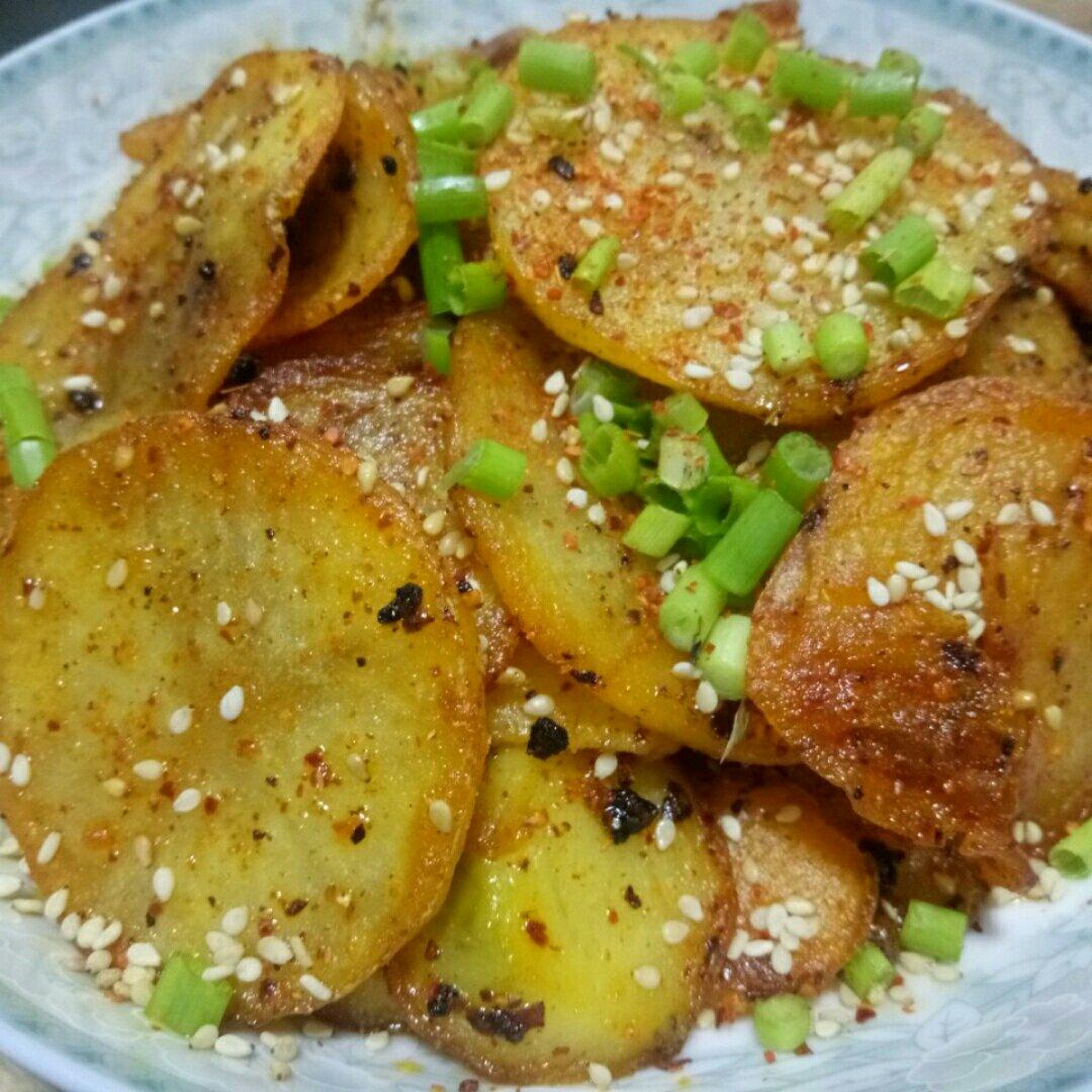 干锅土豆片