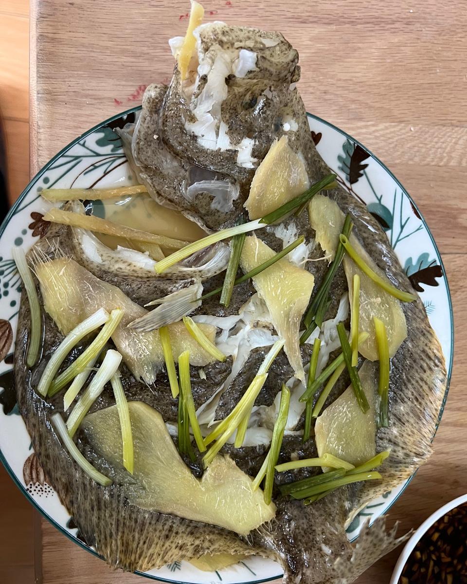 清蒸多宝鱼