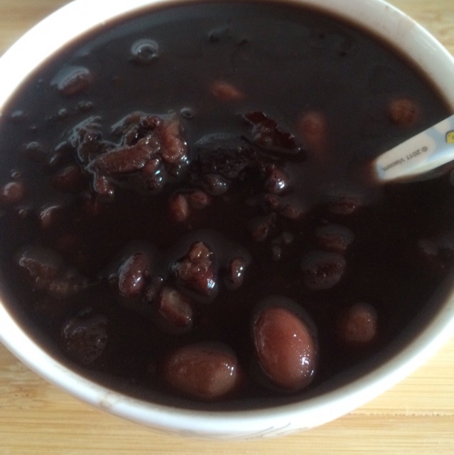 红豆黑米美颜粥