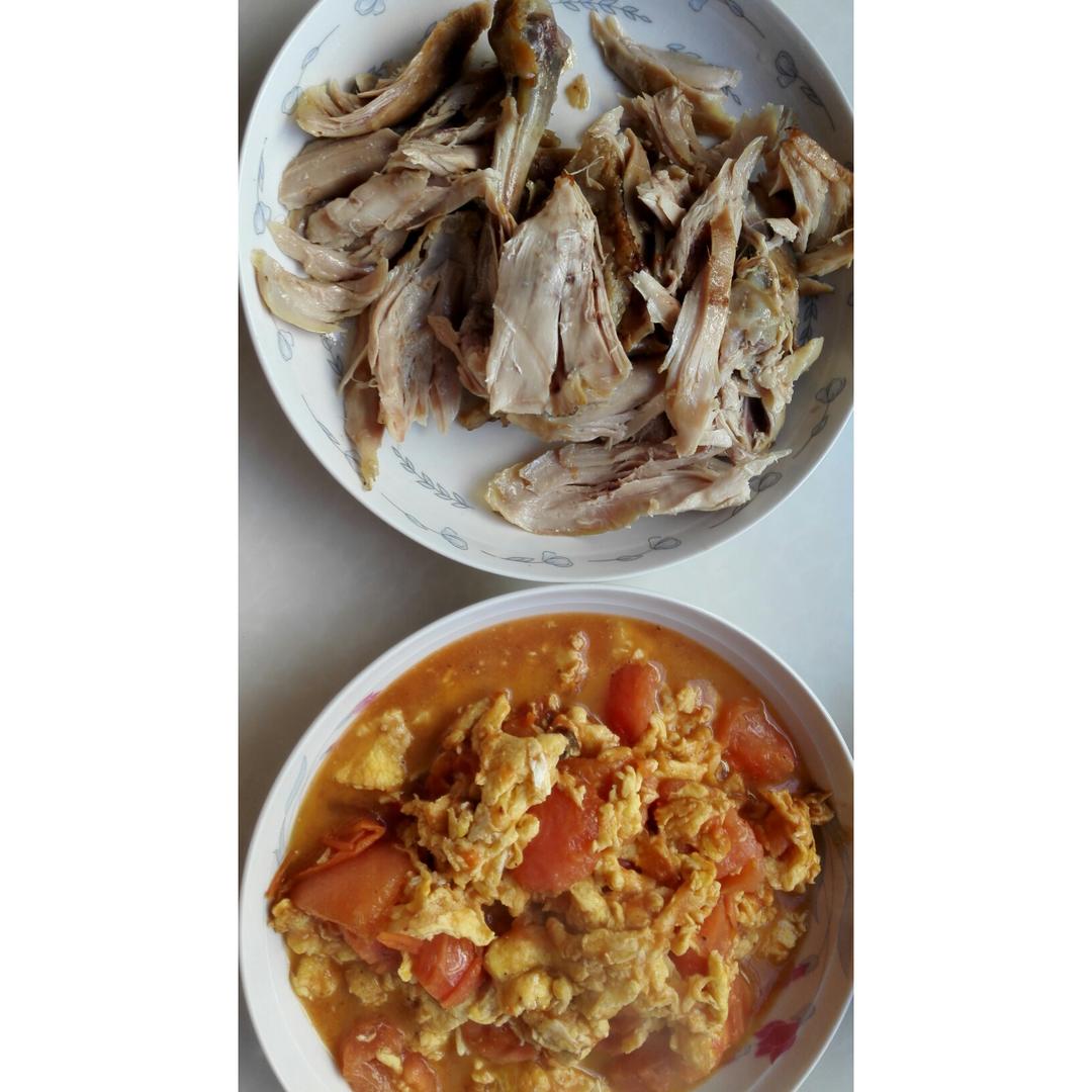 电饭锅简易版：盐焗手撕鸡