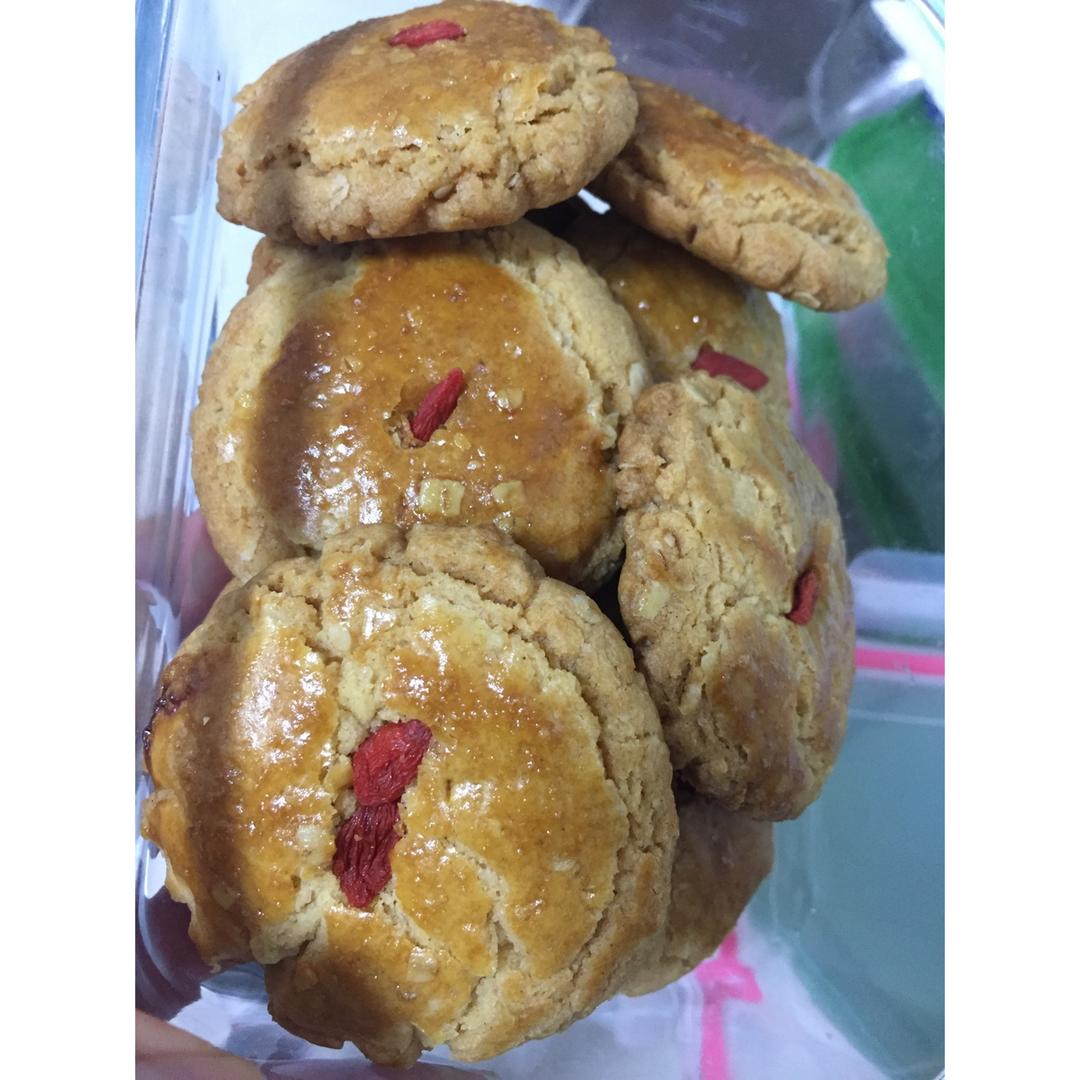 燕麦桃酥ˊ_>ˋ做给长辈们的健康零嘴～