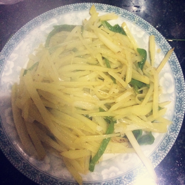 青椒土豆丝