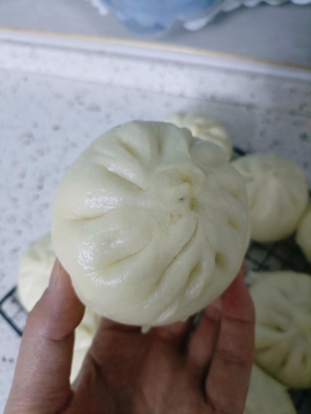 胡萝卜木耳鸡蛋素包子