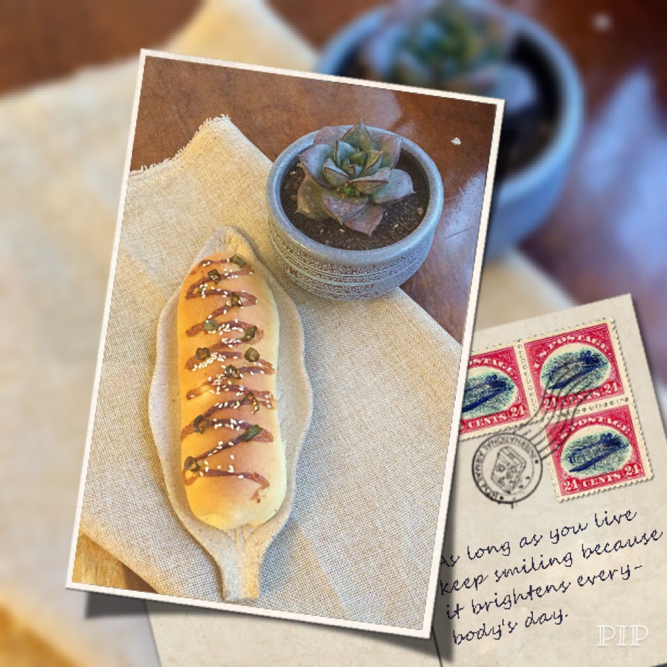 火腿肠早餐面包（一次发酵法）