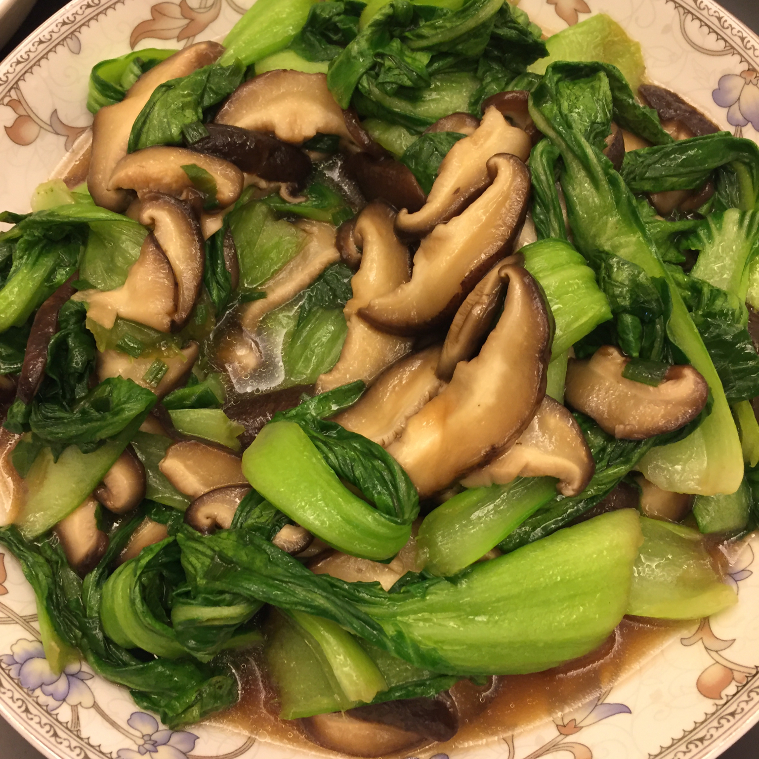 香菇青菜