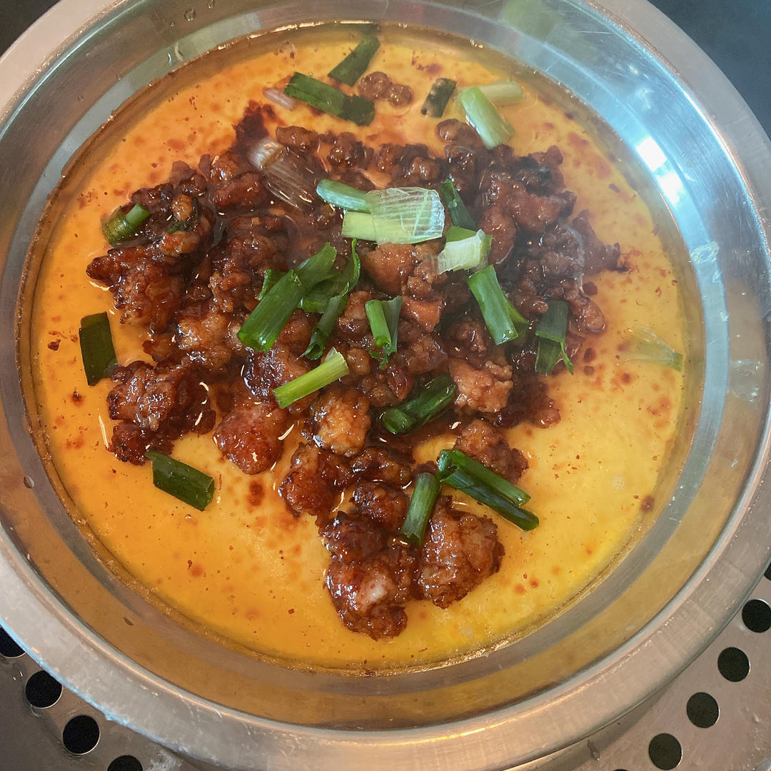 比布丁还要嫩，老少皆宜的肉沫蒸蛋