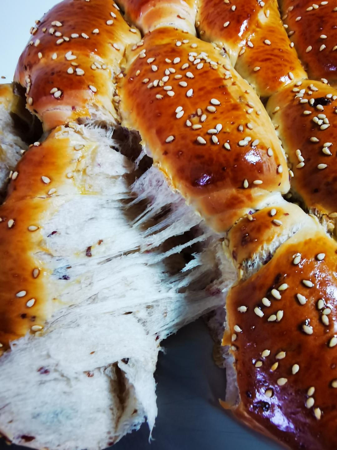 绵软的云朵北海道中种小面包