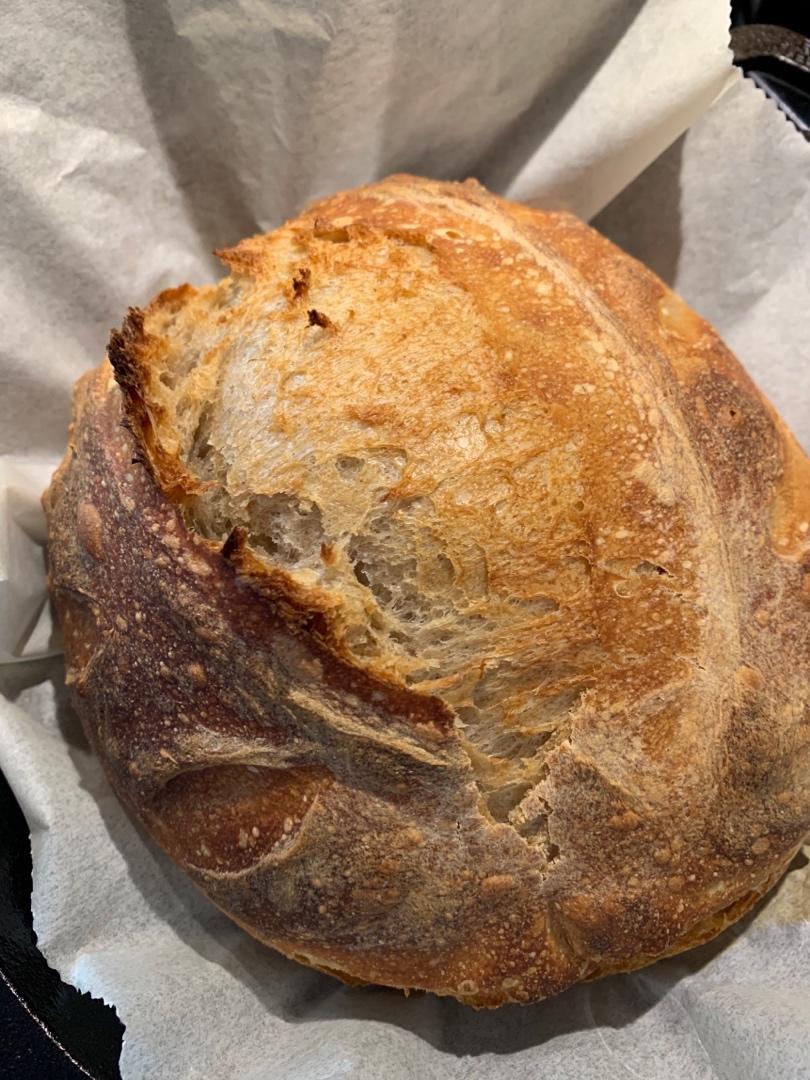 视频教你手作【小麦酸种面包】内含如何续养和消耗天然酵种