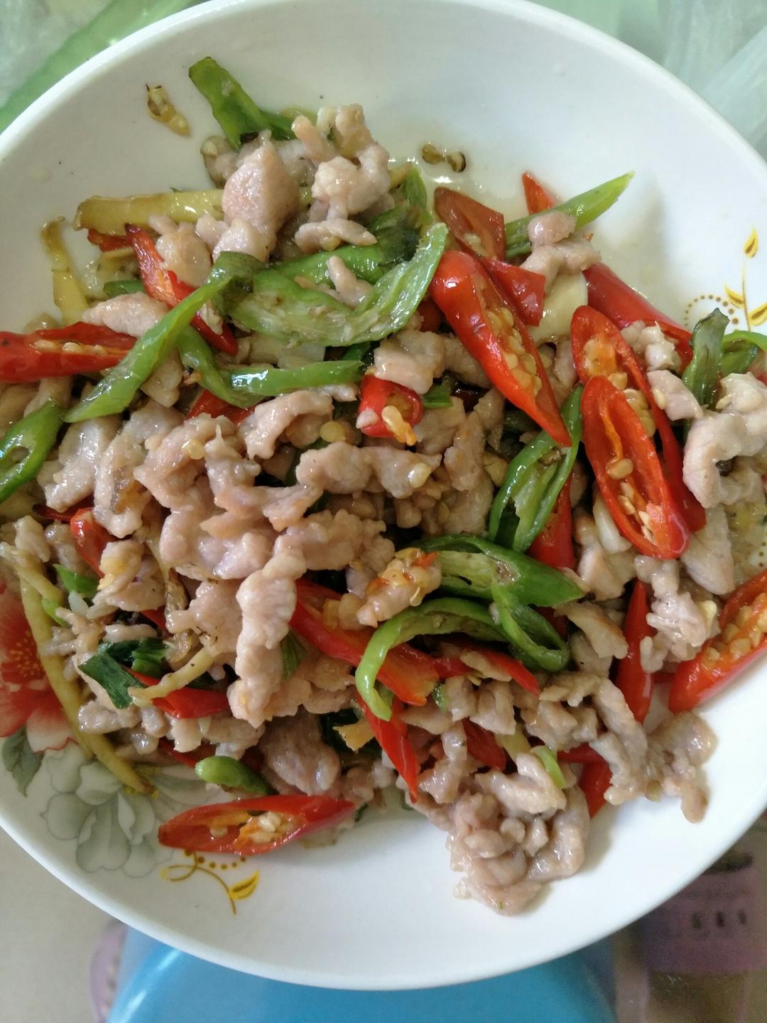 滴滴2017做的青红椒炒肉丝69