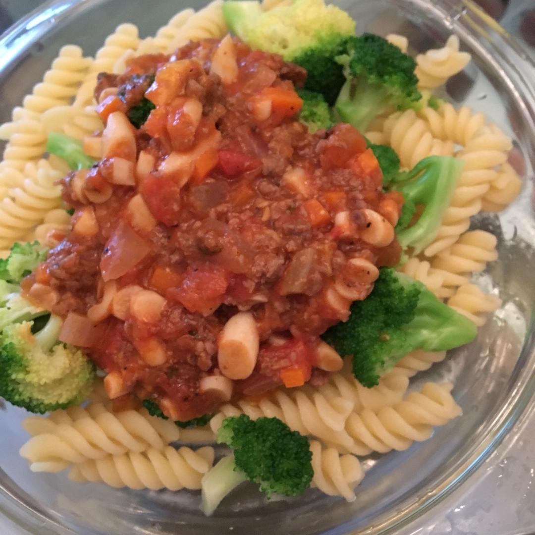 番茄肉酱意大利面