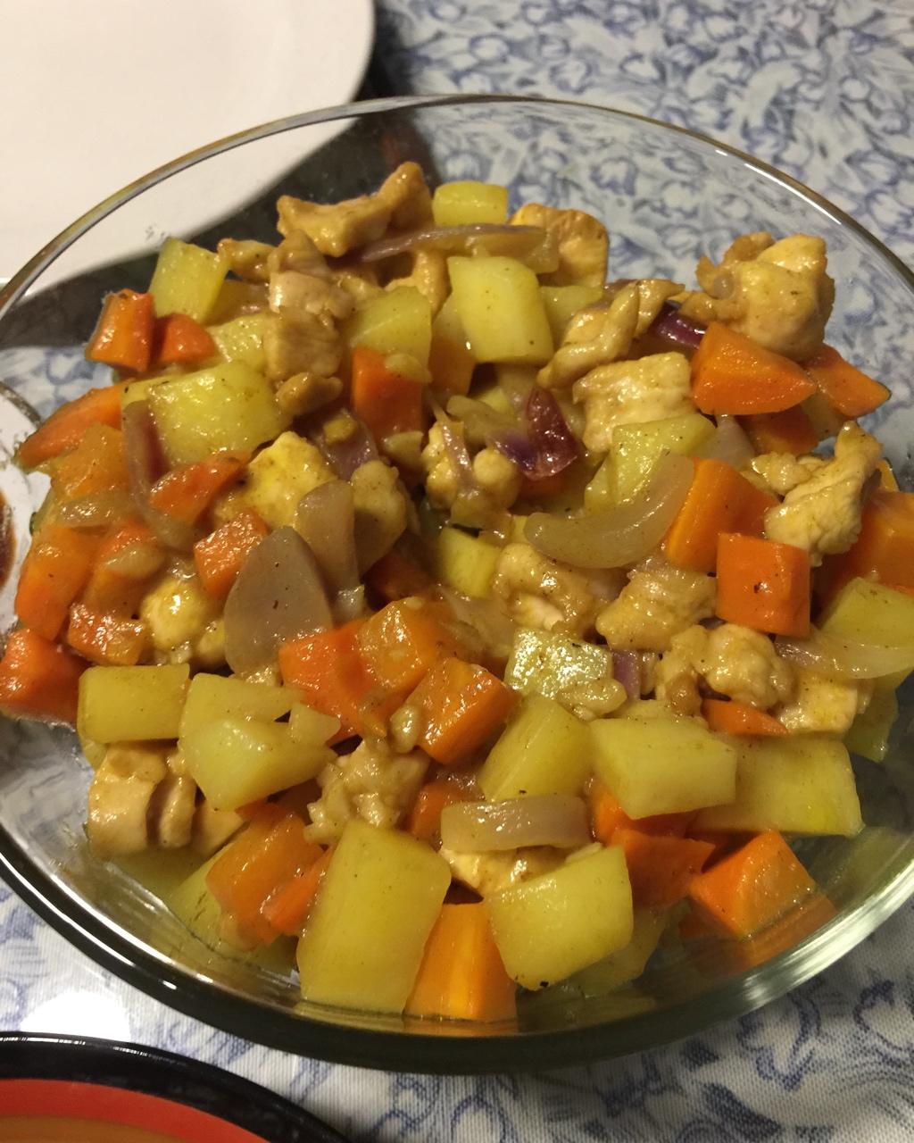 咖喱鸡肉（零失败超详细版）
