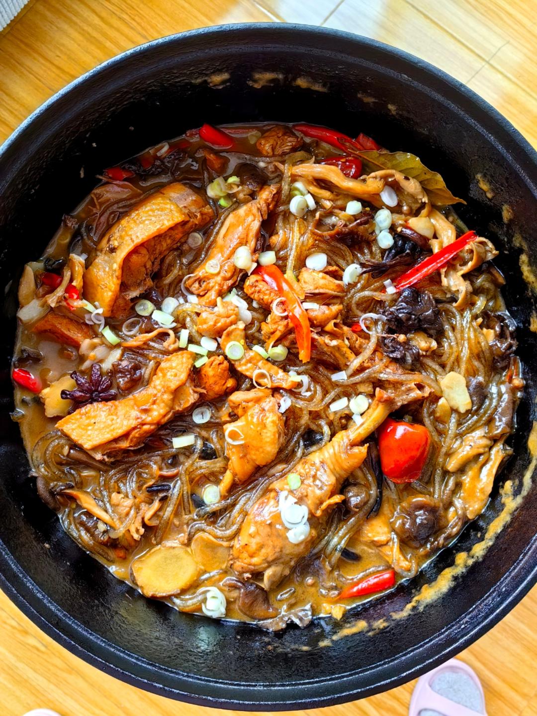 小鸡炖蘑菇