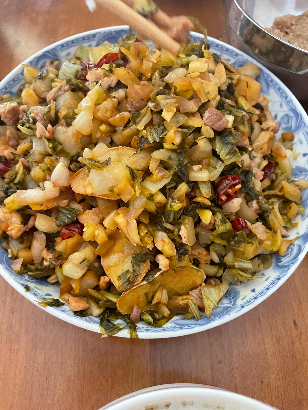 酸菜肉末（香辣下饭）